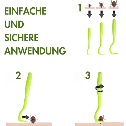 Zeckenentferner Set