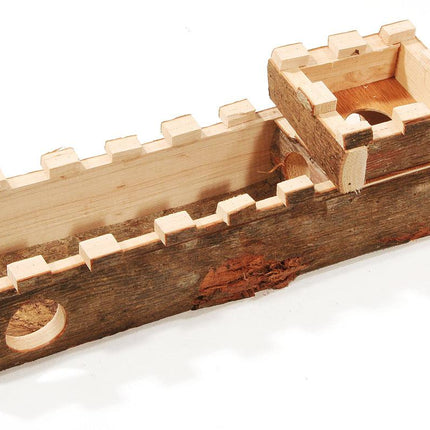Rempart du château de hamster avec 1 tour