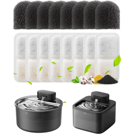 8-Pack Ersatzfilter für Katzenbrunnen