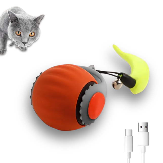 Katzenspielzeug mit Schwanz