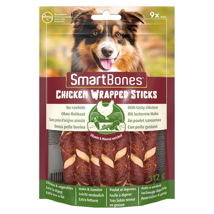 Mini bâtonnets de wrap au poulet, 9 pcs.
