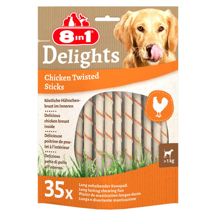 Délices bâtonnets torsadés, 35 pièces, 190 g
