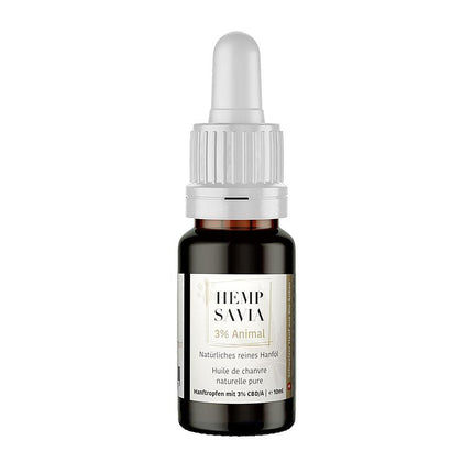 Huile de CBD pure Hempsavia 3% 10ml