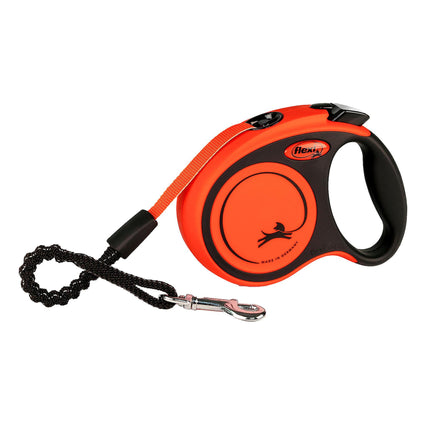 Flexi Xtreme XS sangle 3m noir/orange