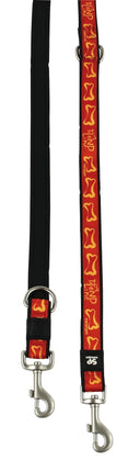 Laisse en plomb Rouge, 15mm/180cm rouge