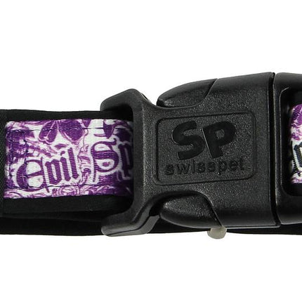 Halsband Evil-Spirit, 25mm/48-70cm, violett