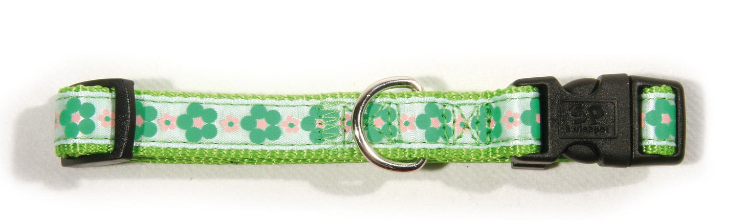 Collier Fleur 10, vert