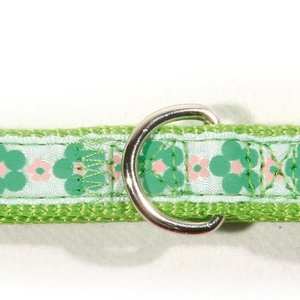 Collier Fleur 15, vert