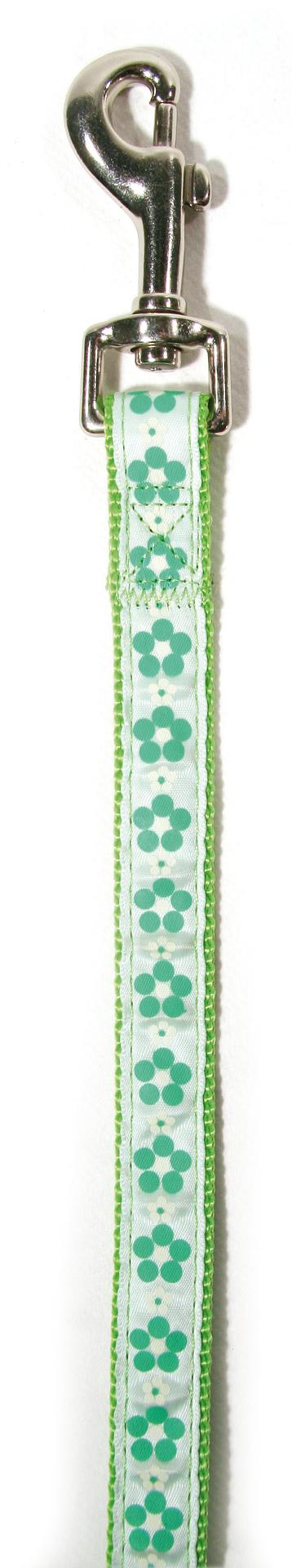 Laisse Flower 15, verte