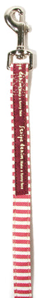 Laisse Stripe-Line 20, rouge