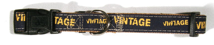 Col Vintage 15, bleu