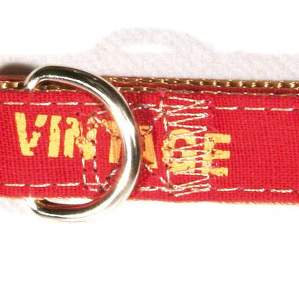 Col Vintage 15, rouge
