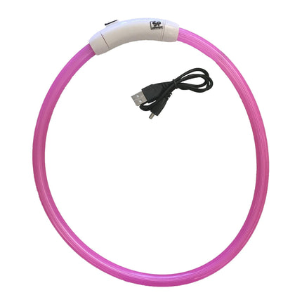 Collier lumineux universel XL, rose
