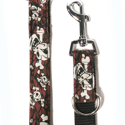 Laisse en plomb Crazypirat, 15mm/200cm, marron