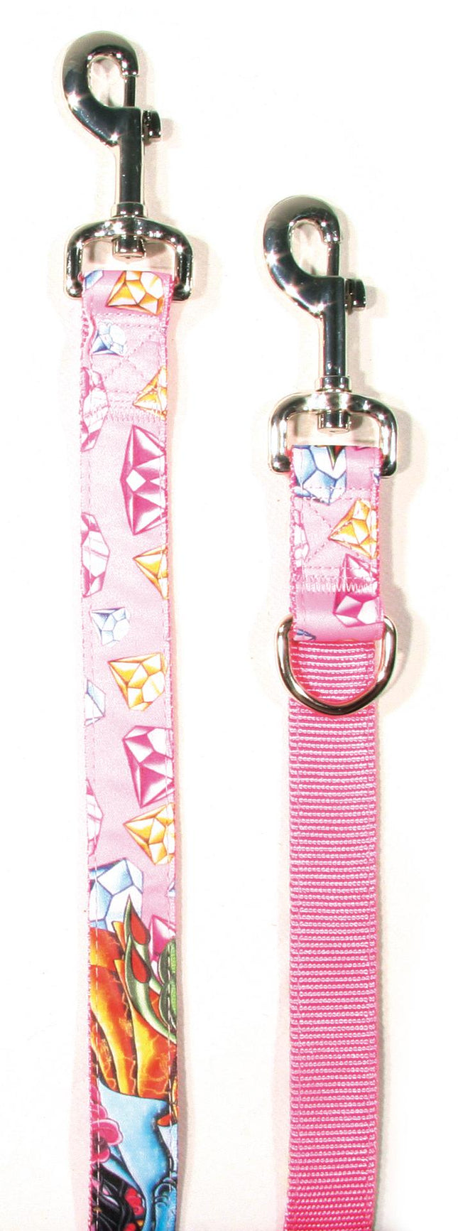 Laisse princesse 15, rose