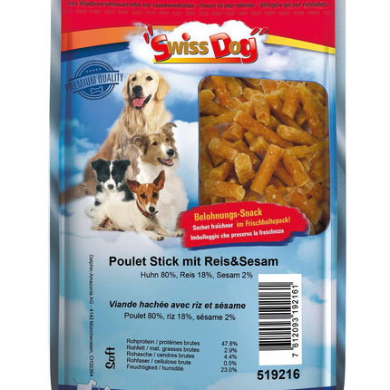 Bâtonnets de poulet au riz et sésame