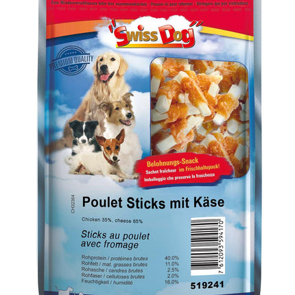 Bâtonnets de poulet au fromage