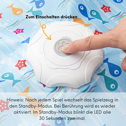 Katzenspielzeug Elektrisch mit Federn