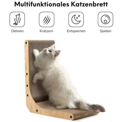 Kratzbrett Katzen, 48 cm