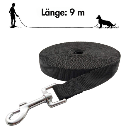 Schleppleine 9m für Hunde