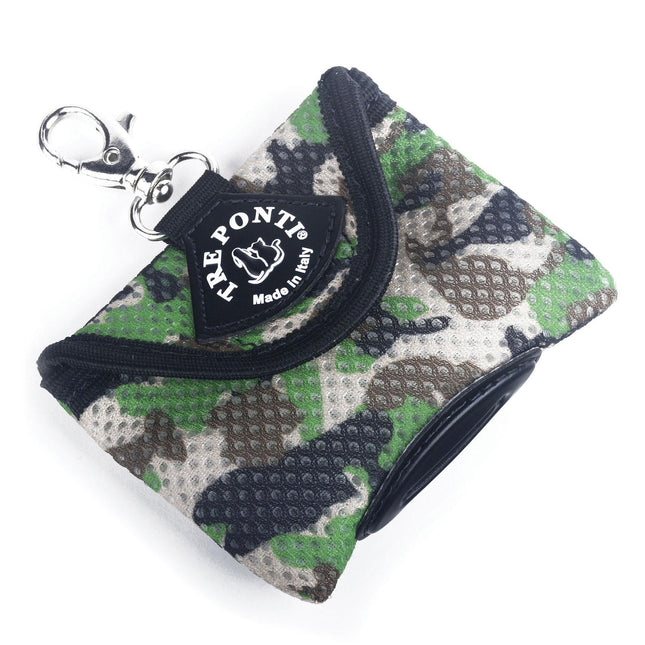 Hunde Poop Bag Grün Camouflage