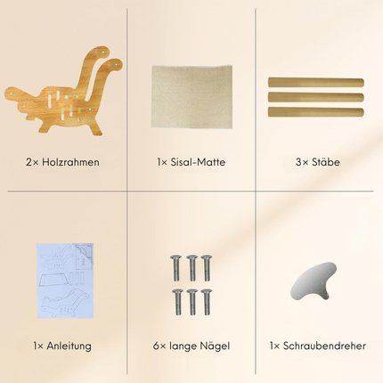 Sisal Katze Scratcher Bett