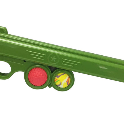 Canon à boule vert, L=46,5cm