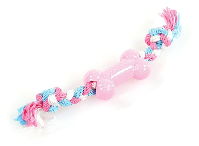 Puppy-Play Knochen, rosa