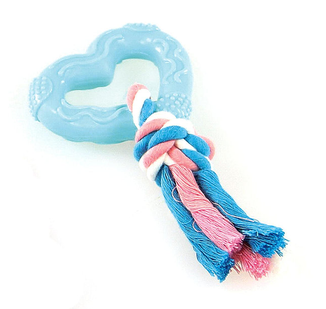 Puppy-Play Herz, hellblau