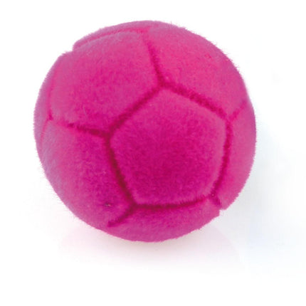Flocking Wave-Fussball, pink, ø8cm