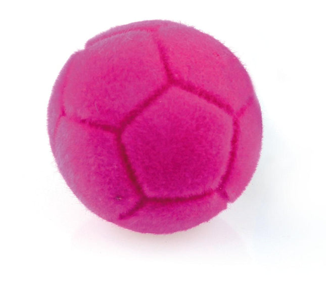 Flocking Wave-Fussball, pink, ø8cm