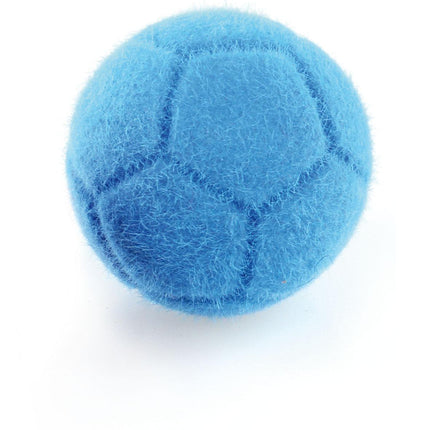 Flocking Wave-Fussball, blau, ø8cm