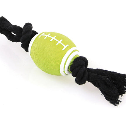 Ballon de rugby WAVE, vert lime