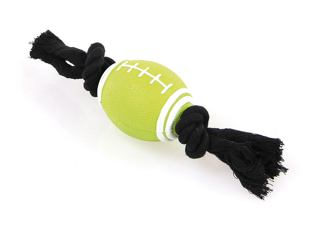 Ballon de rugby WAVE, vert lime