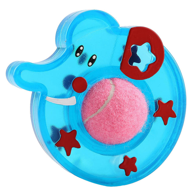Jouet pour chien éléphant avec balle D=12,5cm