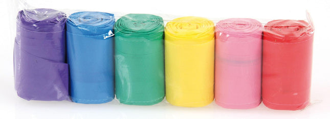 Hundekotbeutel Poop-Bag Rainbow, 6x12, 72 Stück