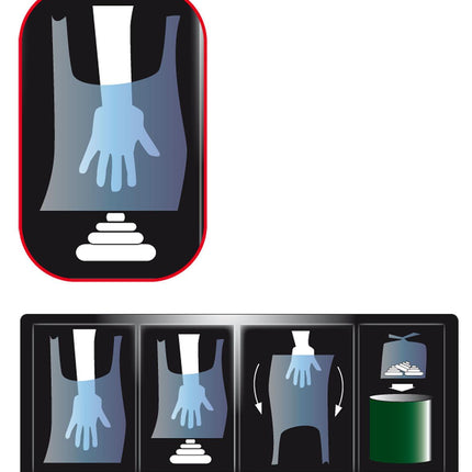 Hygiene Hundekotbeutel braun