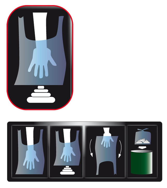 Hygiene Hundekotbeutel braun