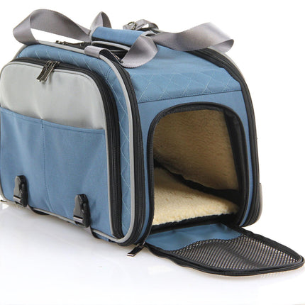 Sac à dos de transport JET, bleu acier