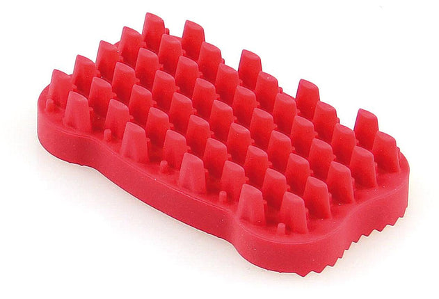 Brosse, cheveux longs, rouge