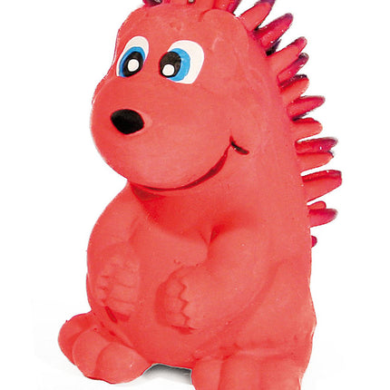 Bascule hérisson en latex, rouge, 7,5 cm