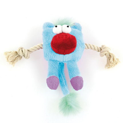 Piggy Cube, blau, ohne Quietscher