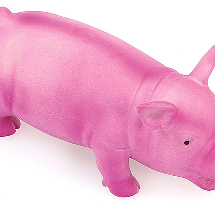 Latex-Schwein, rosa, 23x10x9cm
