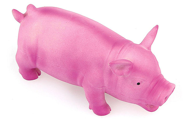 Latex-Schwein, rosa, 23x10x9cm