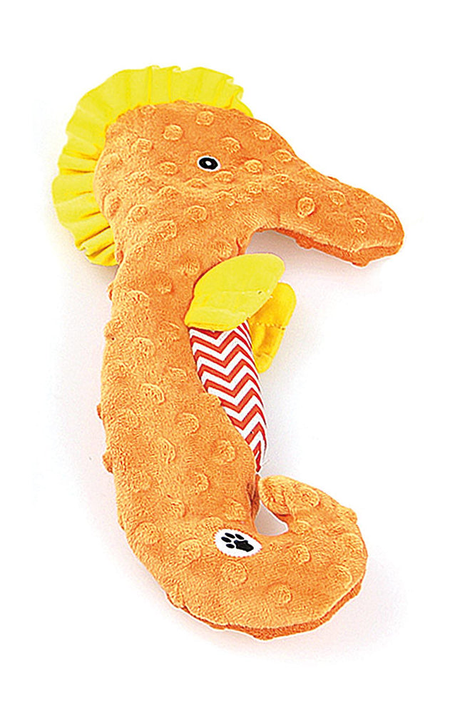 Hippocampe Noppi-Play, orange, sans couineur