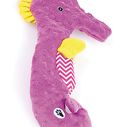 Hippocampe Noppi-Play, violet, avec couineur