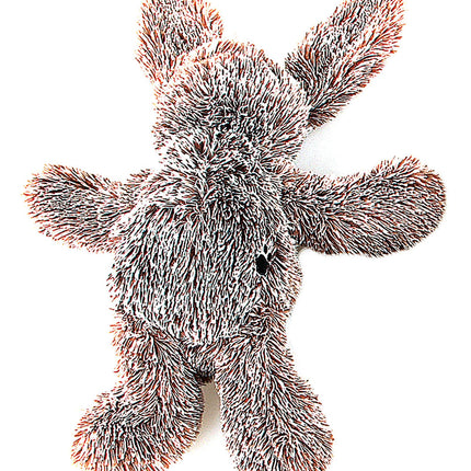 Lapin en peluche sans abeille, sans couineur, marron