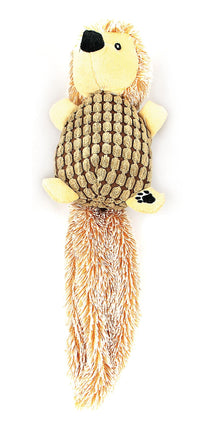 Hérisson en peluche sans abeille, marron clair, sans couineur