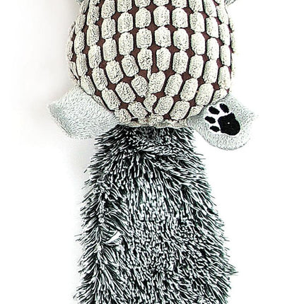 Hérisson en peluche gris sans abeille avec couineur