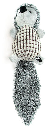 Hérisson en peluche gris sans abeille avec couineur